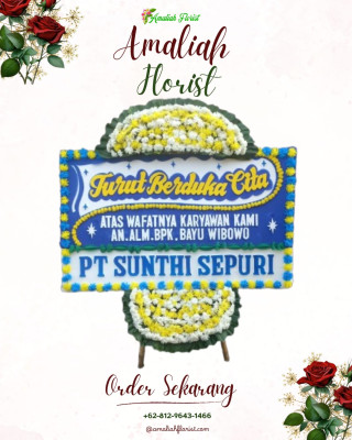 Papan Bunga Duka di Sungai Ambawang