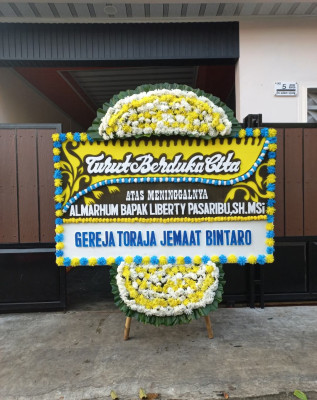 Papan Bunga Duka di Sungai Ambawang