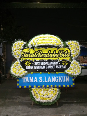 Papan Bunga Duka di Sungai Ambawang
